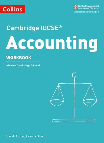 Cover for David Horner · Cambridge IGCSE (TM) Accounting Workbook - Collins Cambridge IGCSE (TM) (Paperback Book) (2018)