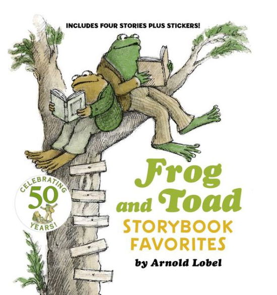 Cover for Arnold Lobel · Frog and Toad Storybook Favorites: Includes 4 Stories Plus Stickers! - I Can Read Level 2 (Hardcover Book) (2019)