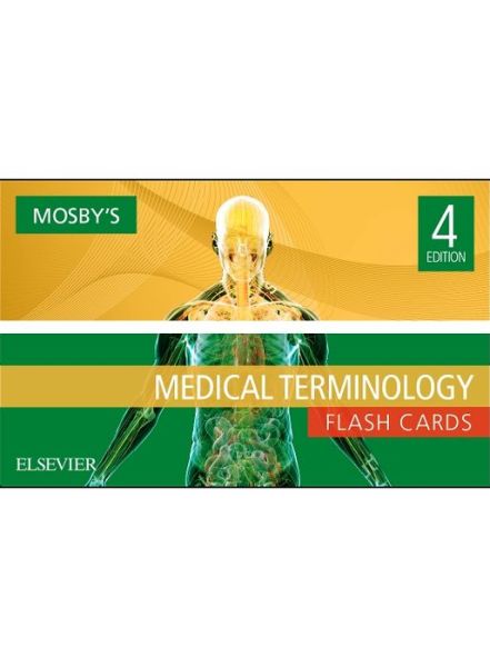 Cover for Mosby · Mosby's Medical Terminology Flash Cards (Flashcards) [4 Revised edition] (2017)