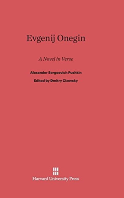 Cover for Aleksandr Sergeyevich Pushkin · Evgenij Onegin (Book) (1953)