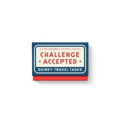 Cover for Brass Monkey · Challenge Accepted Travel Tasks Card Deck (Flashcards) (2024)