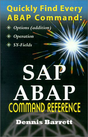Cover for Dennis Barrett · Sap Abap Command Reference (Paperback Book) (2002)