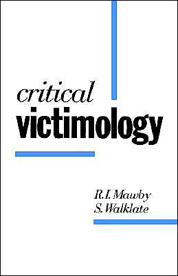 Cover for R I Mawby · Critical Victimology: International Perspectives (Taschenbuch) (1994)