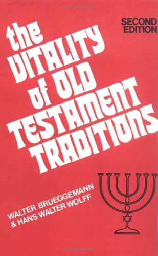 Cover for Hans Walter Wolff · The Vitality of Old Testament Traditions, Revised Edition (Paperback Book) (1985)