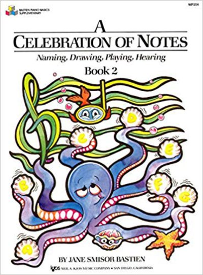 Cover for James Bastien · A Celebration of Notes Book 2 - Bastien Piano Basics (Partitur) (1990)