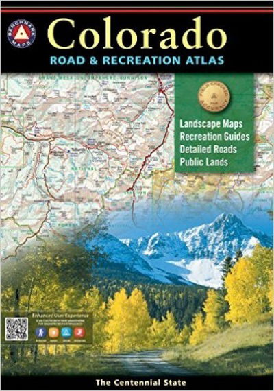 Cover for National Geographic Maps · Benchmark Colorado Road &amp; Recreation Atlas, 4th Edition: State Recreation Atlases (Paperback Book) [2015th edition] (2015)