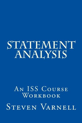 Cover for Steven Varnell · Statement Analysis: an Iss Course Workbook (Paperback Book) (2013)