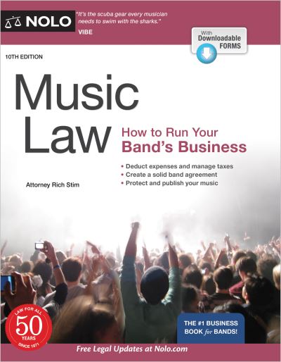 Music Law - Richard Stim - Books - NOLO - 9781413329124 - September 28, 2021