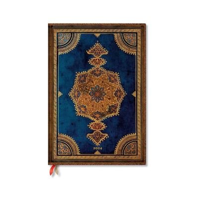 Cover for Paperblanks · Safavid Indigo (Safavid Binding Art) Grande 12-month Dayplanner 2024 - Safavid Binding Art (Gebundenes Buch) (2023)