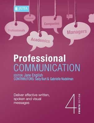 Cover for Jane English · Professional communication: Deliver effective written, spoken and visual messages (Paperback Bog) [4th edition] (2017)