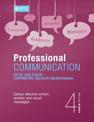 Cover for Jane English · Professional communication: Deliver effective written, spoken and visual messages (Paperback Book) [4th edition] (2017)