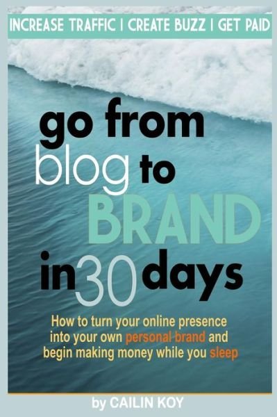 Go from Blog to Brand in 30 Days - Cailin Koy - Boeken - CreateSpace Independent Publishing Platf - 9781495921124 - 29 januari 2014