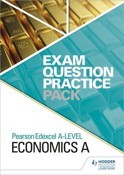 Cover for Hodder Education · Pearson Edexcel A Level Economics A Exam Question Practice Pack (Spiralbuch) (2020)