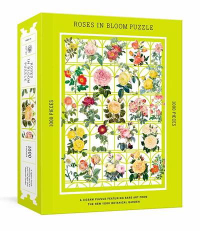 Roses in Bloom Puzzle: A 1000-Piece Jigsaw Puzzle Featuring Rare Art from the New York Botanical Garden: Jigsaw Puzzles for Adults - The New York Botanical Garden - Lautapelit - Potter/Ten Speed/Harmony/Rodale - 9781524759124 - tiistai 30. maaliskuuta 2021