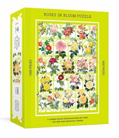 Roses in Bloom Puzzle: A 1000-Piece Jigsaw Puzzle Featuring Rare Art from the New York Botanical Garden: Jigsaw Puzzles for Adults - The New York Botanical Garden - Brætspil - Potter/Ten Speed/Harmony/Rodale - 9781524759124 - 30. marts 2021