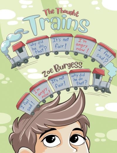 Cover for Zoe Burgess · The Thought Trains (Paperback Bog) (2023)