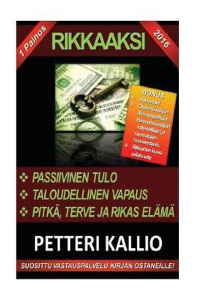 Cover for Pettteri Kallio · Rikkaaksi (Paperback Book) (2016)