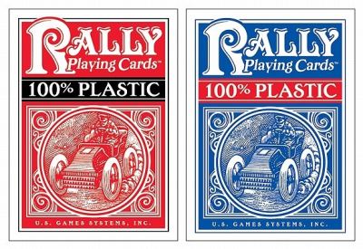 Cover for US Games Systems Inc. · 100% Plastic Rally Playing Cards Deck (Rally Playing Cards) (Cards) (2005)