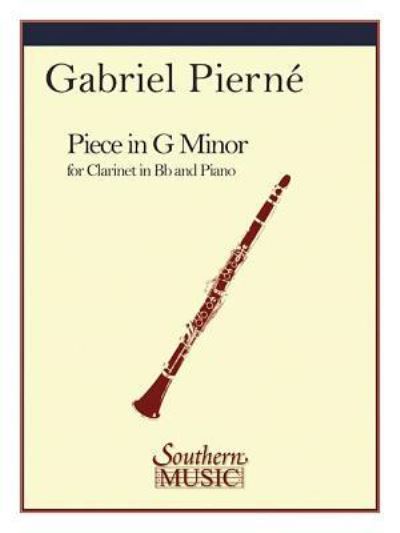 Cover for Gabriel Pierne · Piece in G Minor (Paperback Book) (1958)