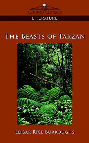 Cover for Edgar Rice Burroughs · The Beasts of Tarzan (Cosimo Classics Literature) (Paperback Book) (2005)