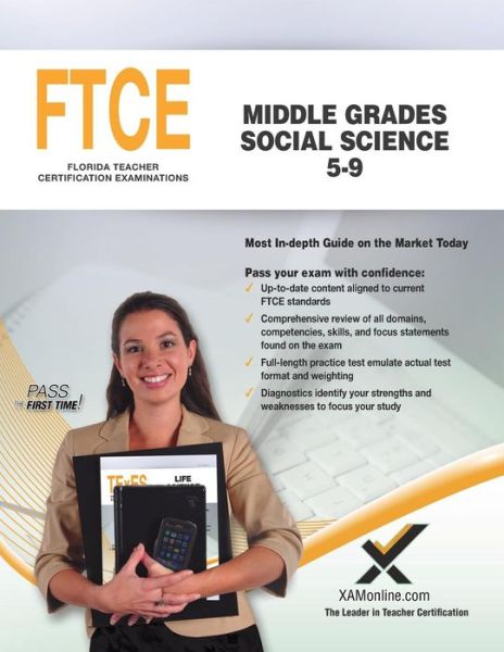 Cover for Sharon A Wynne · FTCE Middle Grades Social Science 5-9 (Pocketbok) (2018)