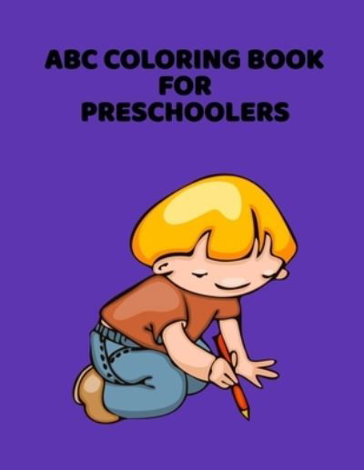 Cover for Abc Letter Coloring Book Publishing · ABC Coloring Book For Preschoolers (Taschenbuch) (2020)