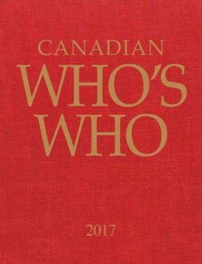 Canadian Who's Who 2017 - Grey House Publishing - Livros - Grey House Publishing Inc - 9781682172124 - 1 de dezembro de 2016