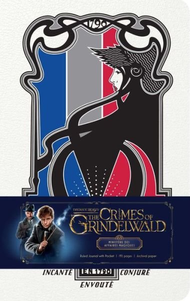 Fantastic Beasts: The Crimes of Grindelwald: Ministere des Affaires Magiques Hardcover Ruled Journal - Insight Editions - Livros - Insight Editions - 9781683836124 - 16 de outubro de 2018