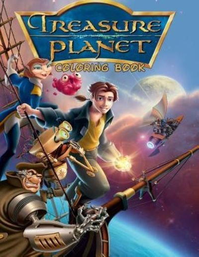 Cover for Linda Johnson · Treasure Planet Coloring Book (Pocketbok) (2018)
