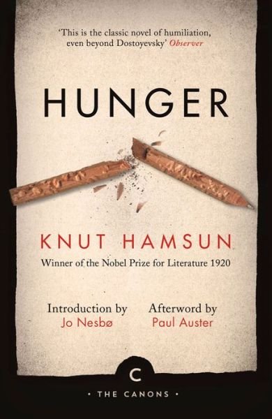 Cover for Knut Hamsun · Hunger - Canons (Paperback Bog) [Main - Canons Imprint Re-Issue edition] (2016)