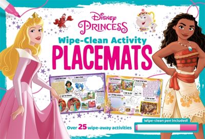 Disney Princess: Wipe-clean Activity Placemats - Walt Disney - Bøger - Bonnier Books Ltd - 9781803687124 - 30. marts 2023