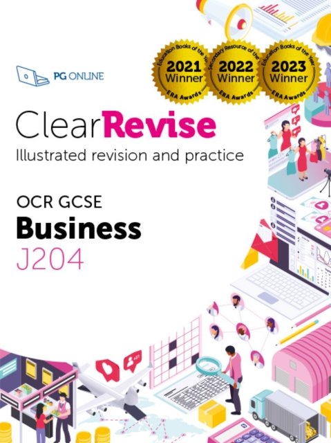 Cover for PG Online Ltd · ClearRevise OCR Business J204 (Pocketbok) (2024)