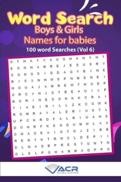 Cover for Acr Publishing · Word Search (Pocketbok) (2020)