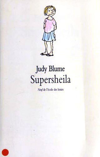 Cover for Judy Blume · Supersheila (Paperback Book) [French edition] (1997)