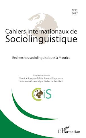 Cover for Arnaud Carpooran · Recherches sociolinguistiques à Maurice (Paperback Book) (2020)