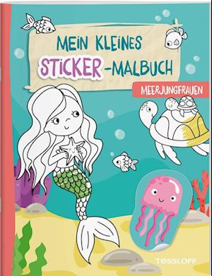 Cover for Alberta Kiel · Mein kleines Sticker-Malbuch. Meerjungfrauen (Book) (2025)