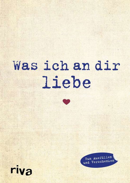 Cover for Reinwarth · Was ich an dir liebe (Book)