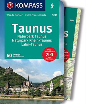 Cover for Norbert Forsch · KOMPASS Wanderführer Taunus, Naturpark Taunus, Naturpark Rhein-Taunus, Lahn-Taunus, 60 Touren mit Extra-Tourenkarte (Book) (2022)