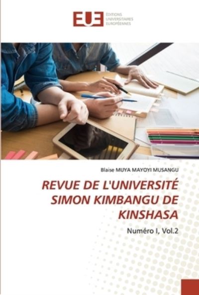 Cover for Blaise Muya Mayoyi Musangu · Revue de l'Université Simon Kimbangu de Kinshasa (Paperback Book) (2022)