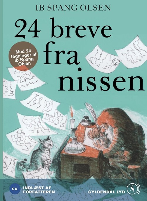 Cover for Ib Spang Olsen · 24 breve fra nissen (CD) [1e uitgave] (2008)