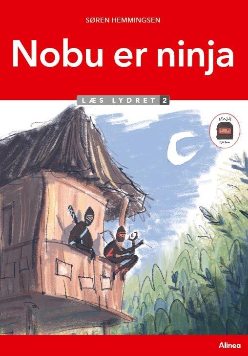 Cover for Søren Elmerdahl Hemmingsen · Læs lydret: Nobu er ninja, Læs Lydret 2 (Indbundet Bog) [1. udgave] (2022)