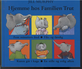 Cover for Bogklub Lr Forfatter · Hjemme hos Familien Trut (Indbundet Bog) [1. udgave] (2009)