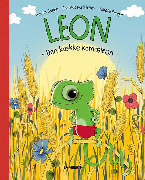 Cover for Andreas Karlström og Steven Gätjen · Leon: Leon - Den kække kamæleon (Bound Book) [1st edition] (2022)