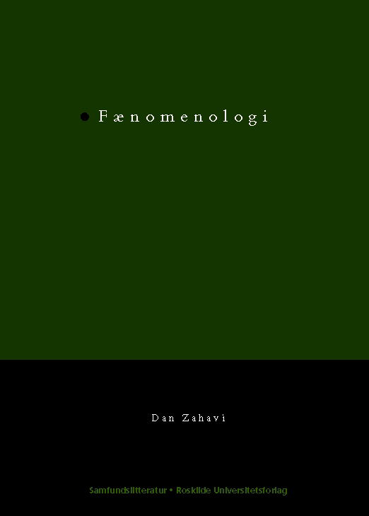 Cover for Dan Zahavi · Problemer, positioner og paradigmer: Fænomenologi (Hæftet bog) [1. udgave] (2003)