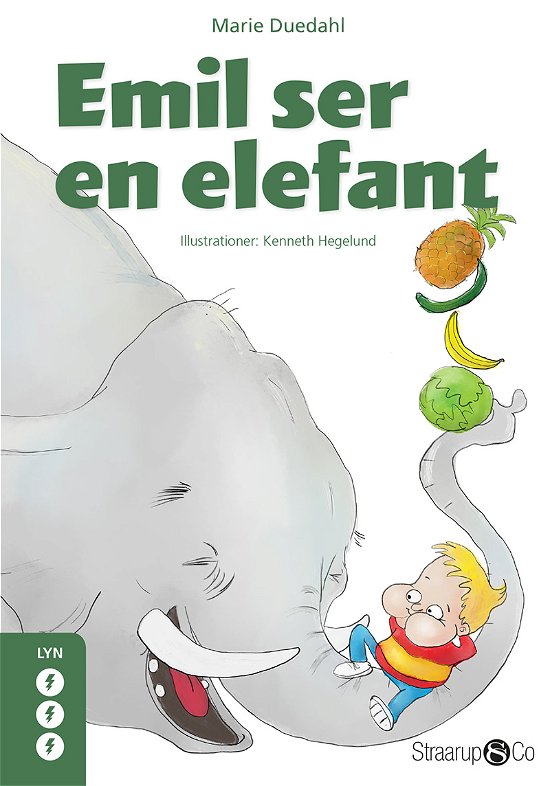 Lyn: Emil ser en elefant - Marie Duedahl - Bøger - Straarup & Co - 9788793592124 - 8. juni 2017