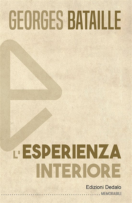 Cover for Georges Bataille · L' Esperienza Interiore (Bok)