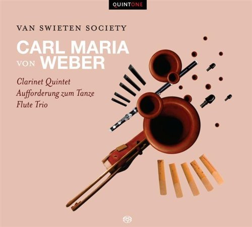 Clarinet Quintet & Aufforderung Zum Tanze - Von Weber / Van Swieten Society / Polman / Oort - Musik - QUINTONE - 9789078740124 - 28. Februar 2012