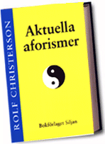 Cover for Rolf Christerson · Aktuella aforismer (Indbundet Bog) (2000)