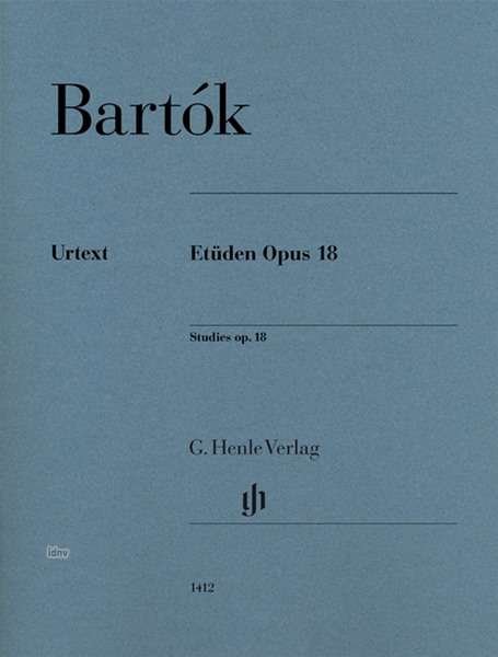 Cover for Bartók · Etüden op. 18 (Book)