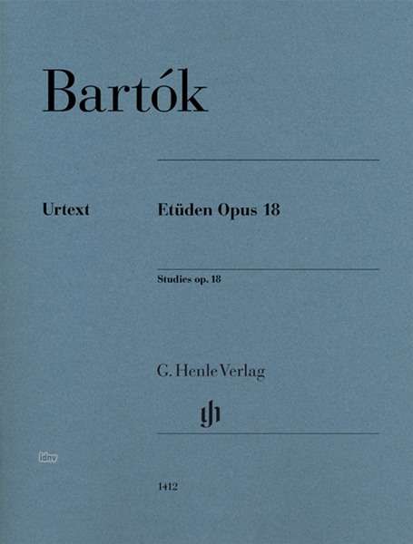 Etüden op. 18 - Bartók - Boeken -  - 9790201814124 - 